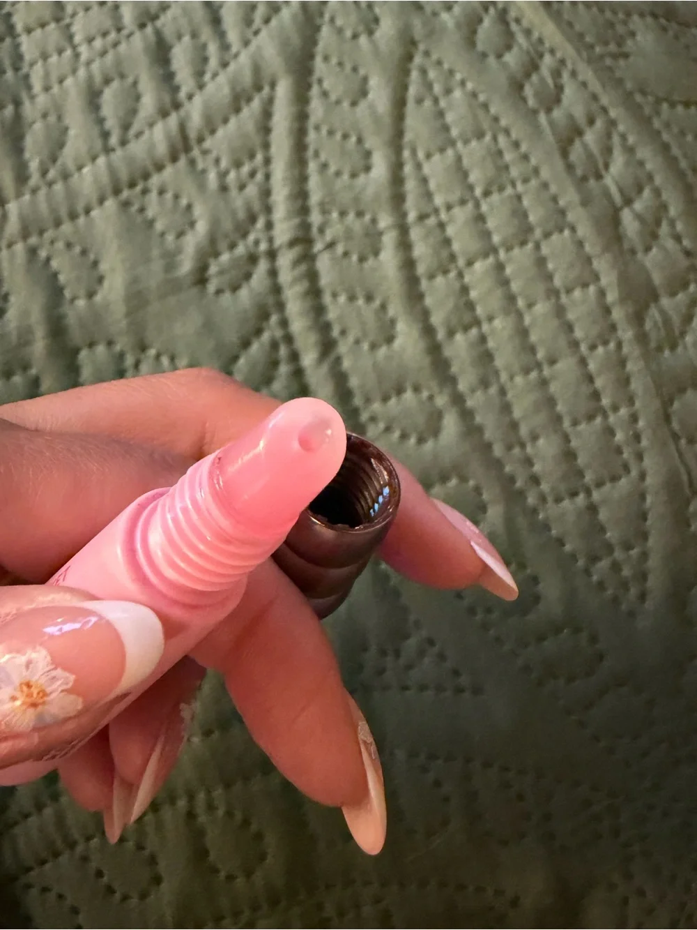 Pink Lipstick Tube -